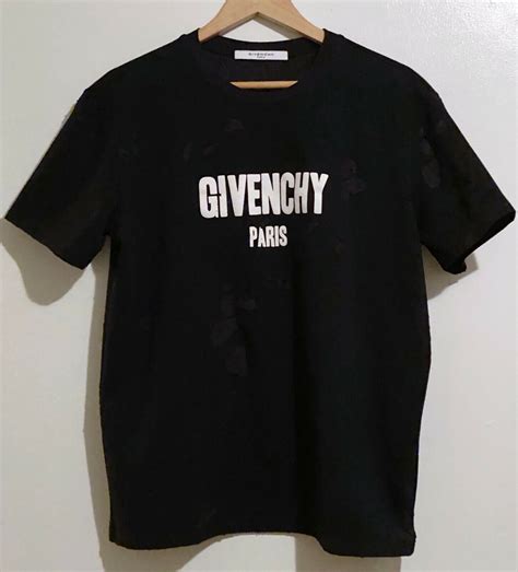 givenchy t-shirt singapore|givenchy t shirt with holes.